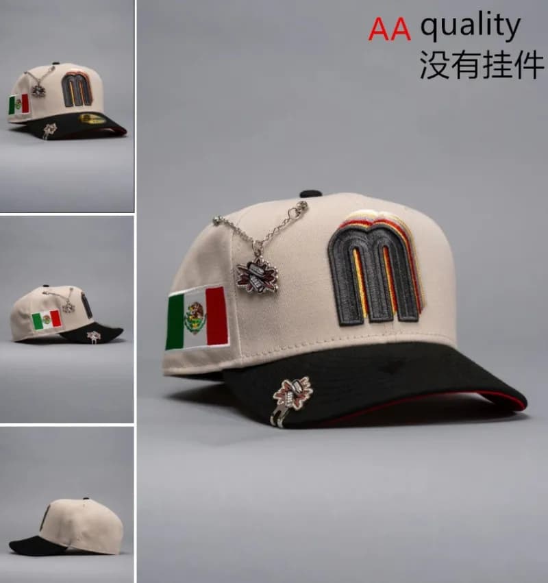MLB Snapback Cap Mexico Flag Patch