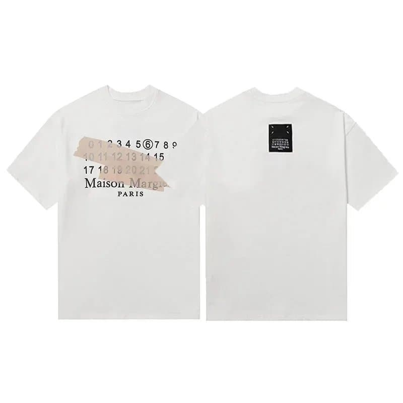 Maison Margiela Numbered Tee Painted Numbers — 19
