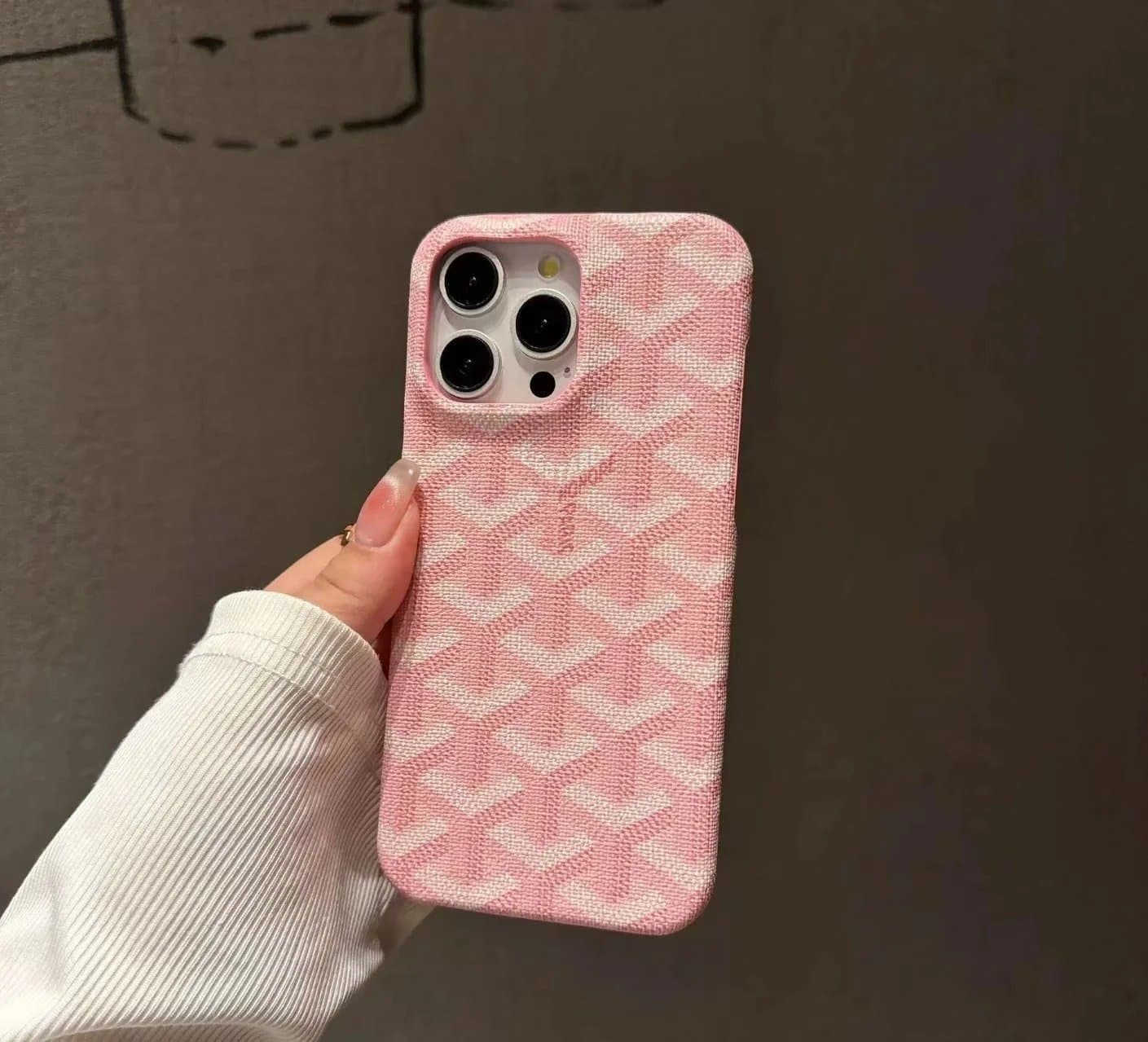 Goyard Phone Case Monogram Pattern — 5