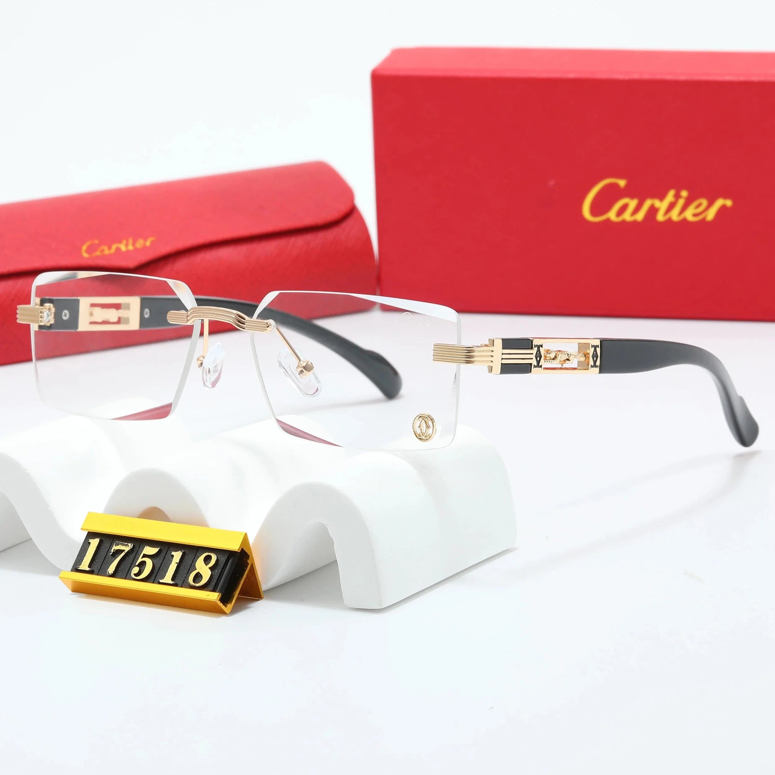 Cartier Sunglasses Rimless Square — YT060138033-7