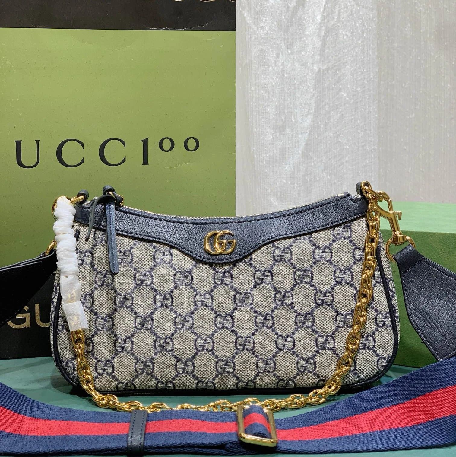 Gucci GG Marmont Mini GG Supreme Canvas