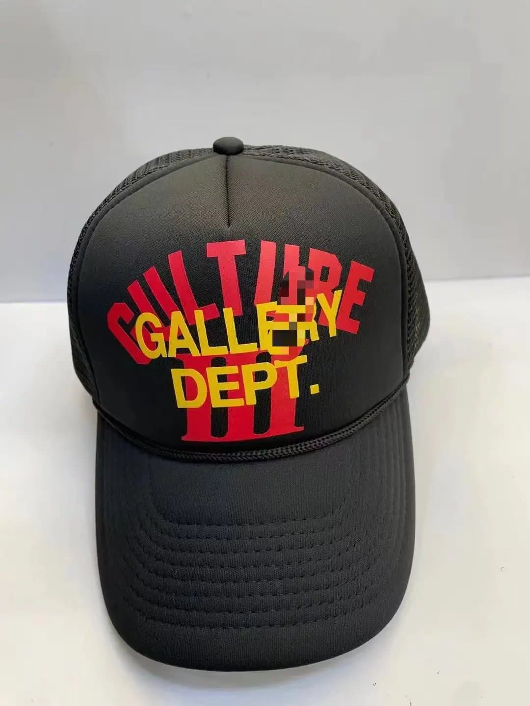 Palace Trucker Cap DEPT. Logo — 可调节 · 黑色05