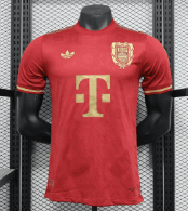 Adidas Baseball Shirt Striped — 25-26 Player Bayern München 球员拜仁125周年纪念版