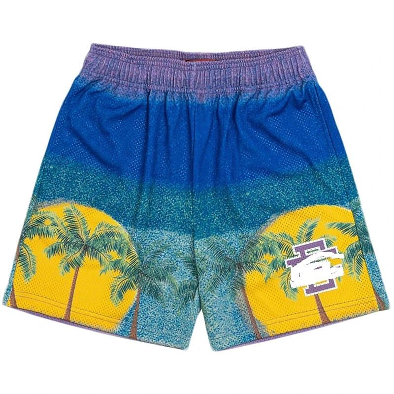 Fear of God Essentials Mesh Shorts Floral Print — 27
