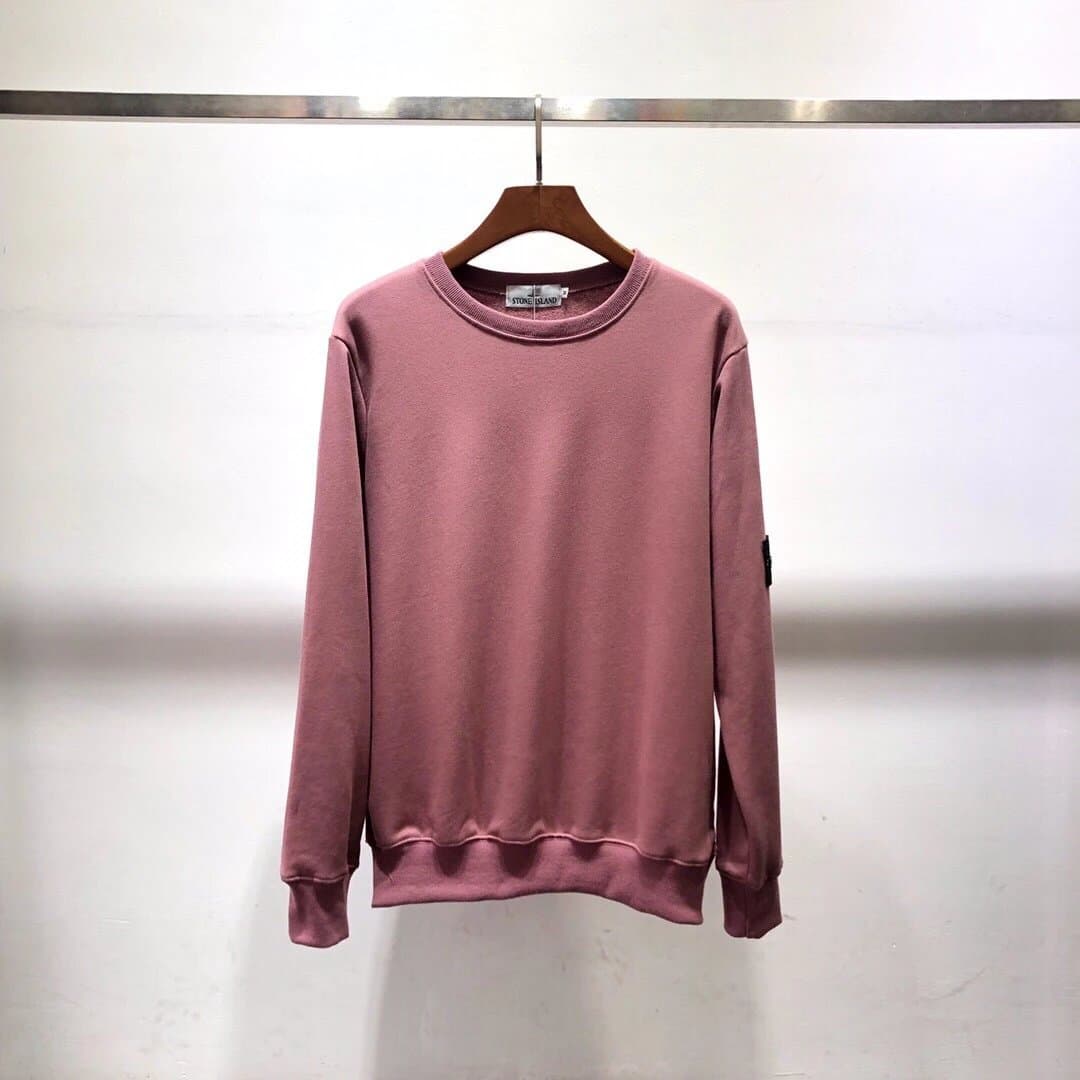 Stone Island Crewneck Sweatshirt Solid Yellow — 4