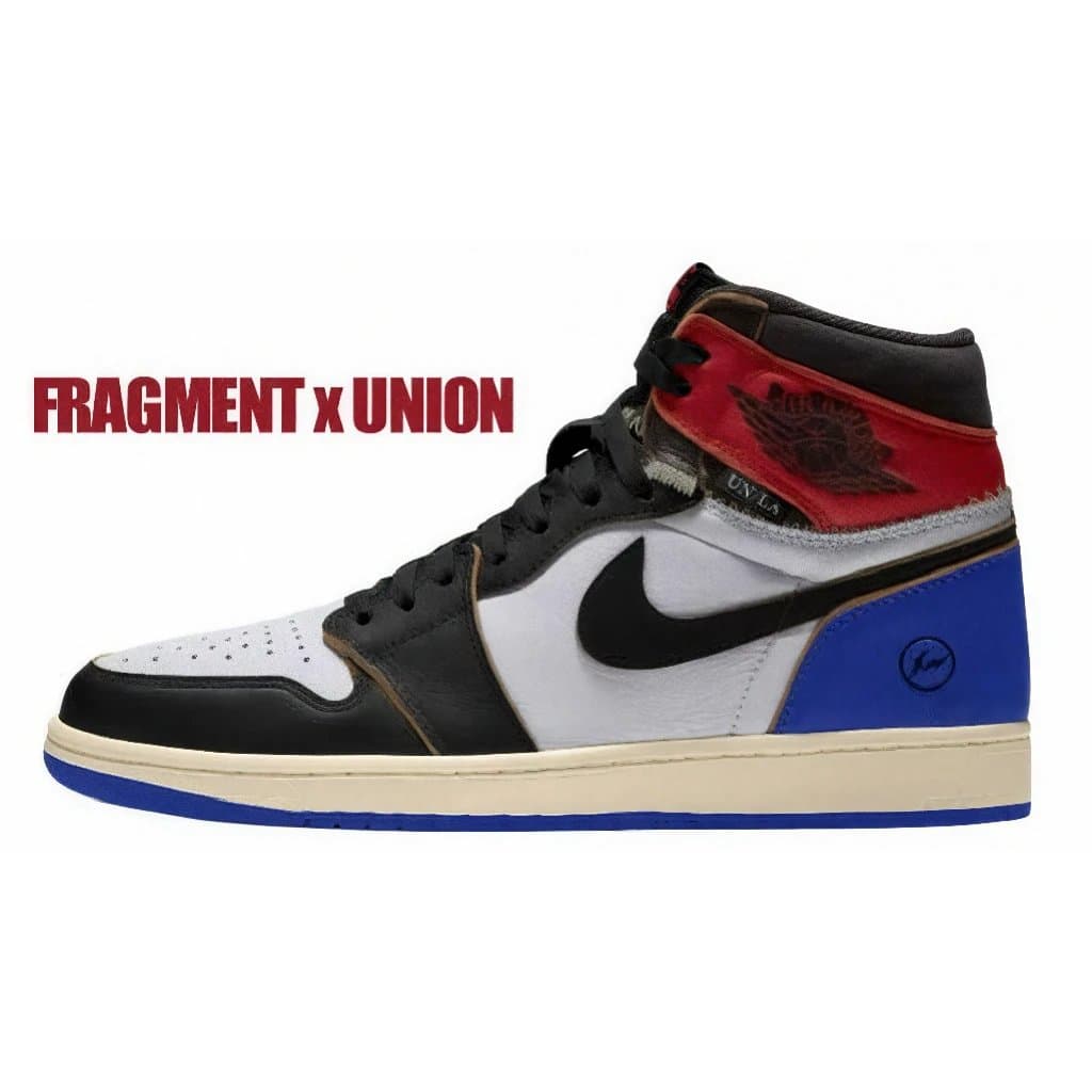 Nike × Travis Scott Dunk Low Cactus Jack — Union Fragment red/blue
