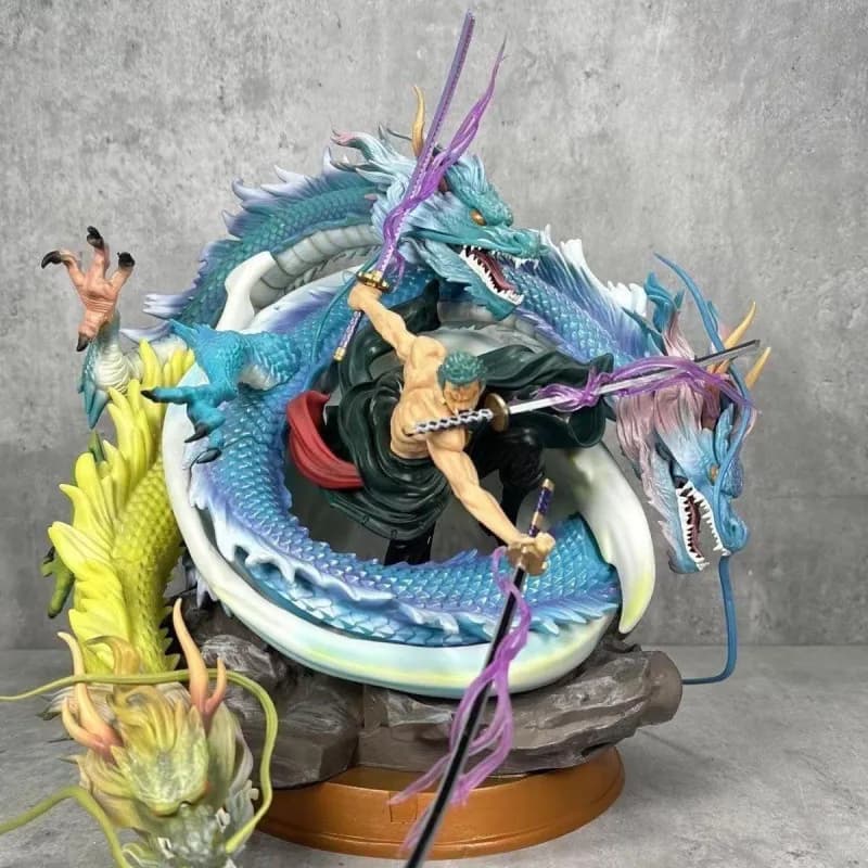 Roronoa Zoro Dragon Sculpture Three-Headed Dragon