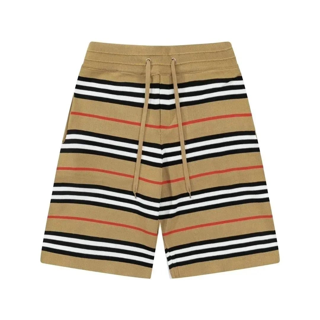 Burberry Knit Shorts Monogram Pattern — 020105008