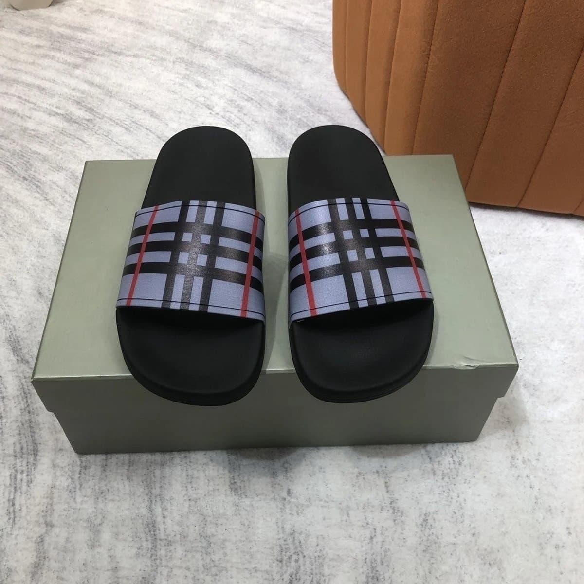Burberry Check Slide Classic Check — 6