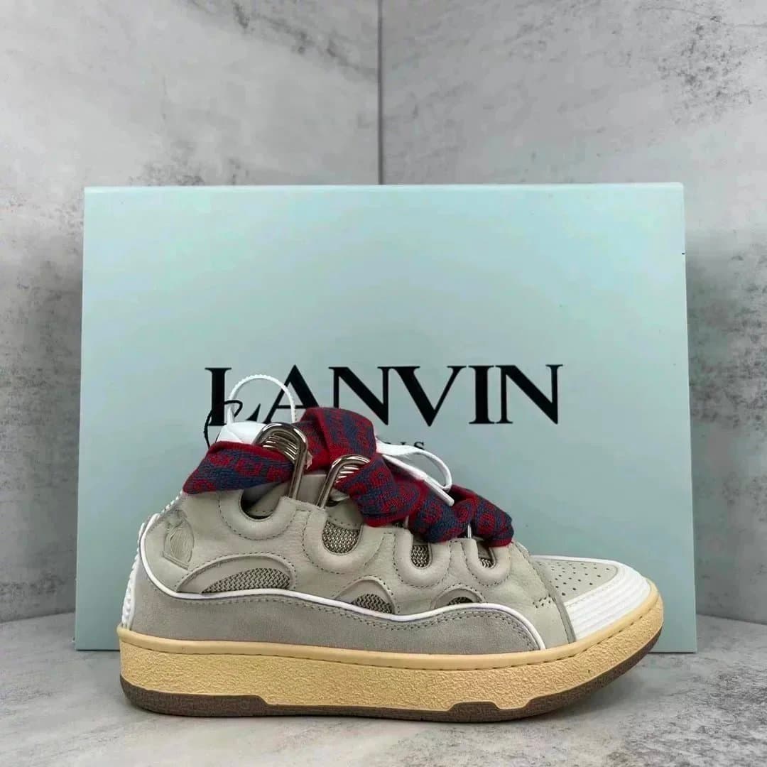 Lanvin Runner Sneaker Knit Lace — 13