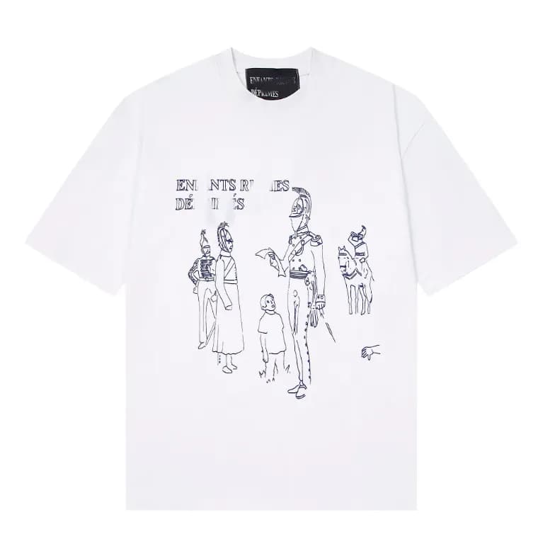 Anti Social Social Club Graphic Tee Enfants Riches Déprimés Print — ER57