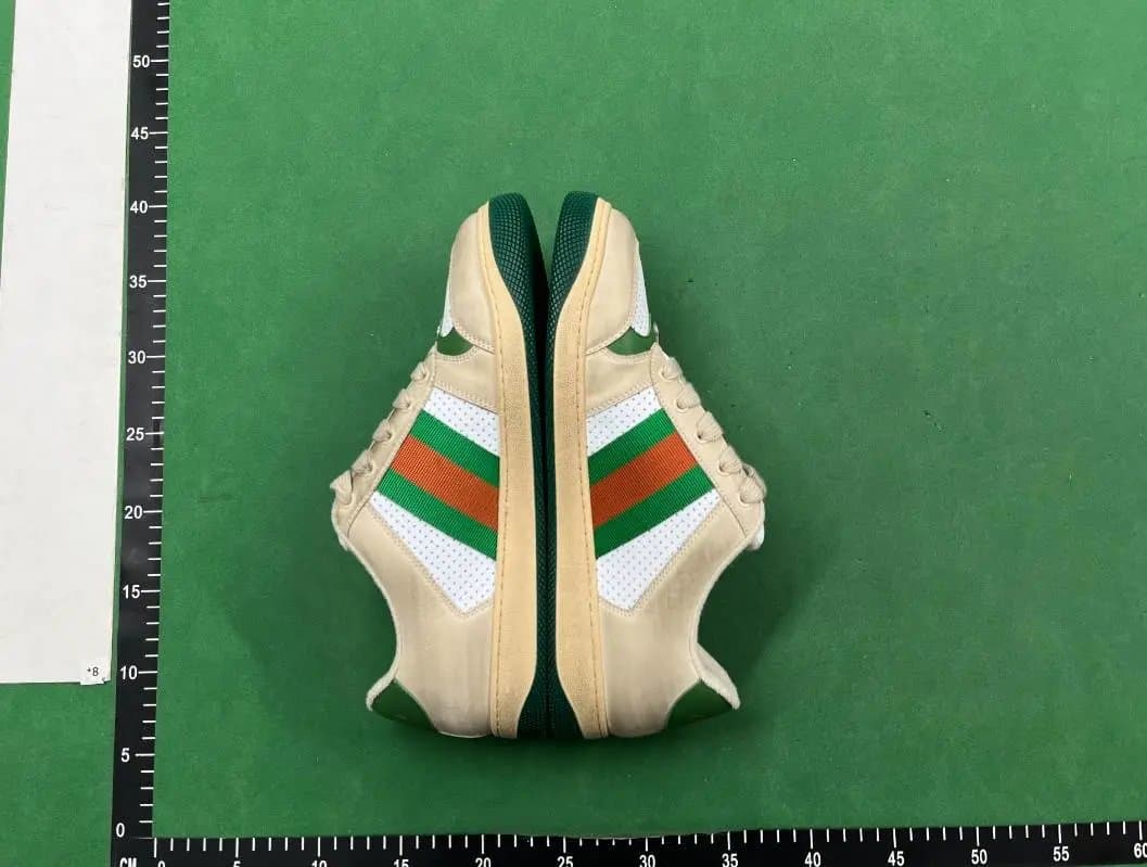 Gucci Ace Low Web Stripe — 40
