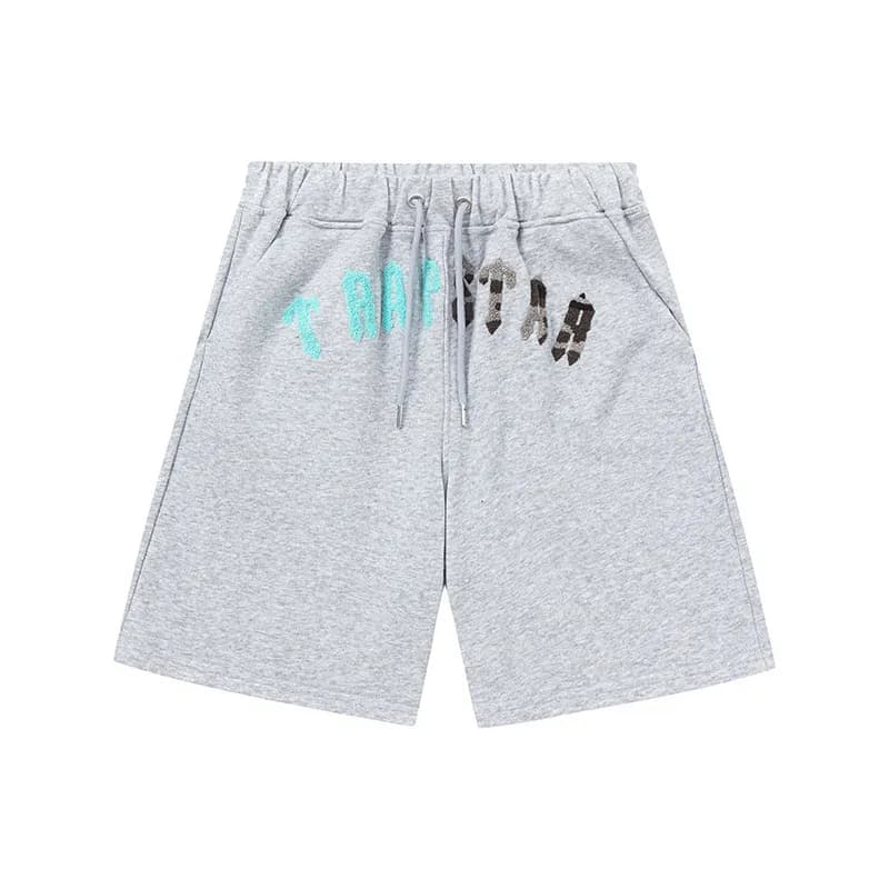 T-Shirt Travis Scott Logo — 725款  灰色短裤