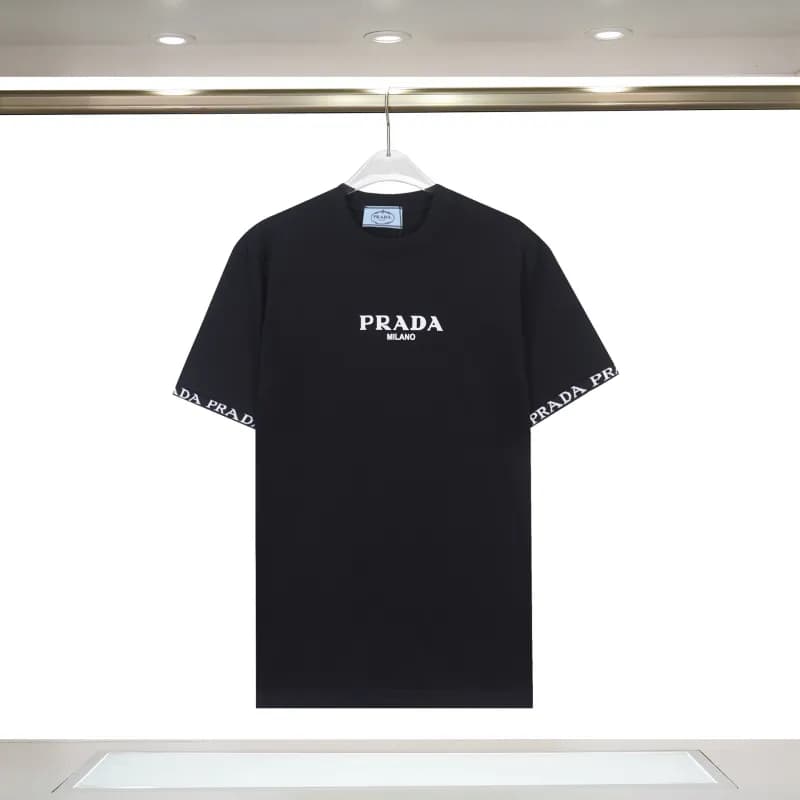 Prada Logo-Embellished Shorts Metallic Triangle Patch — 8378 flocking black