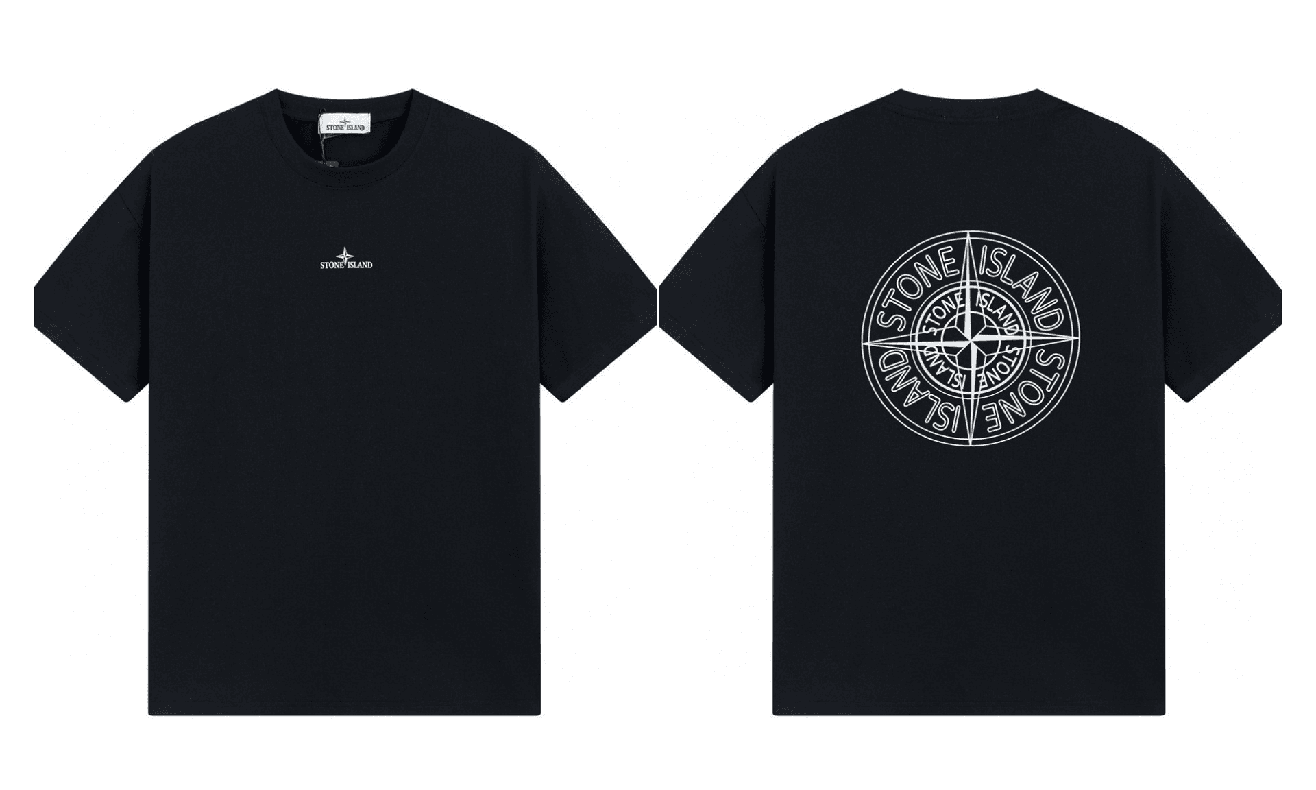 Stone Island Graphic T-Shirt Eclipse Print — 9