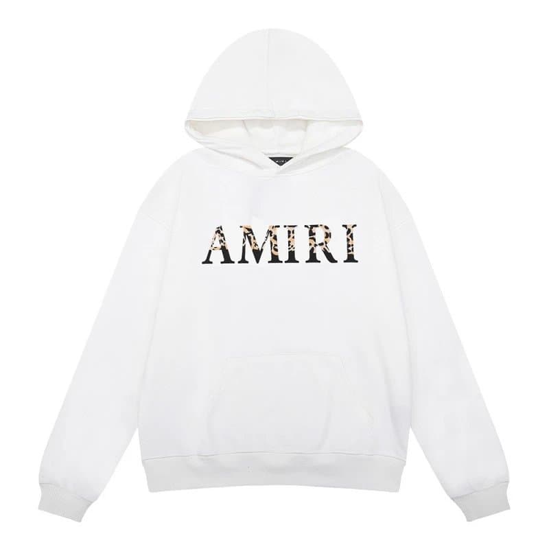Amiri Hooded Sweatshirt Imagination and Dreams Graphic — 9202# White