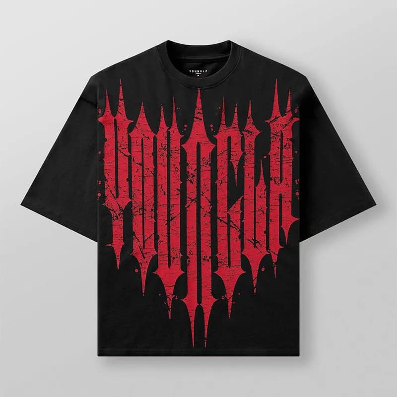 Travis Scott Graphic Tee Blood Drip Logo