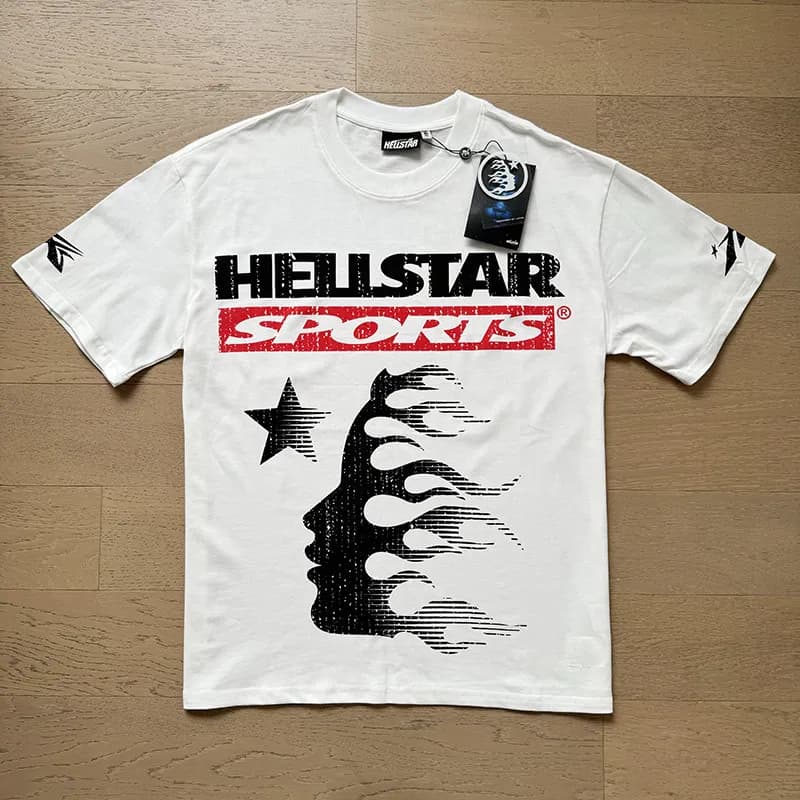 Hellstar Graphic Tee Alien Attack Print — 566