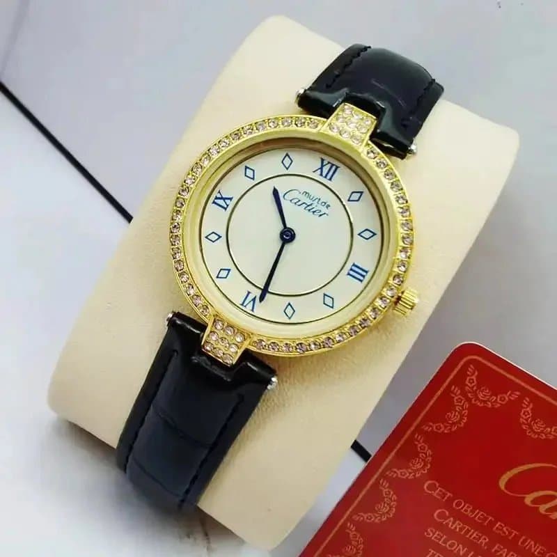 Cartier Tank Française Paved with Crystals — JF-21