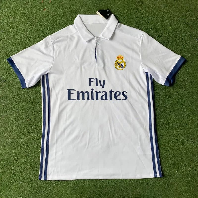 Adidas Real Madrid Home Shirt Fly Emirates