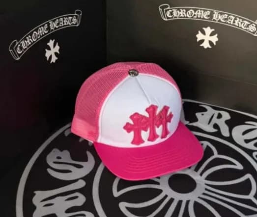 Chrome Hearts Trucker Hat Cross Logo