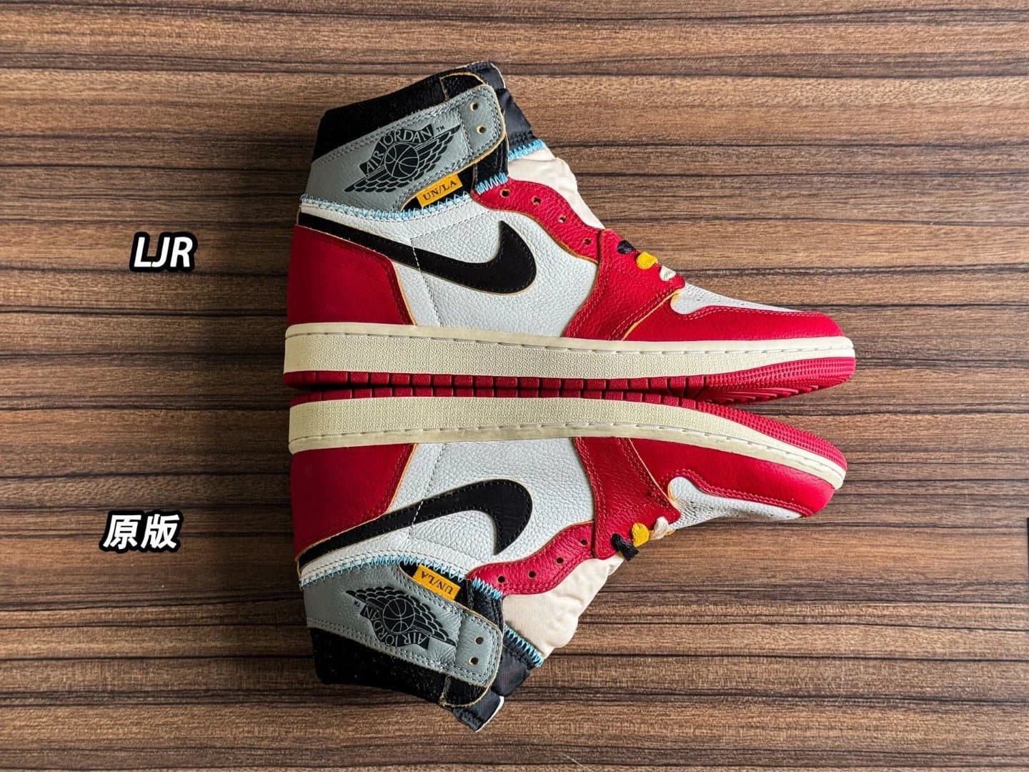 Nike Dunk Low Travis Scott — 留言备注：标准尺码 · LJR版本 · LJR AJ1 UN黑灰红HV8563-600