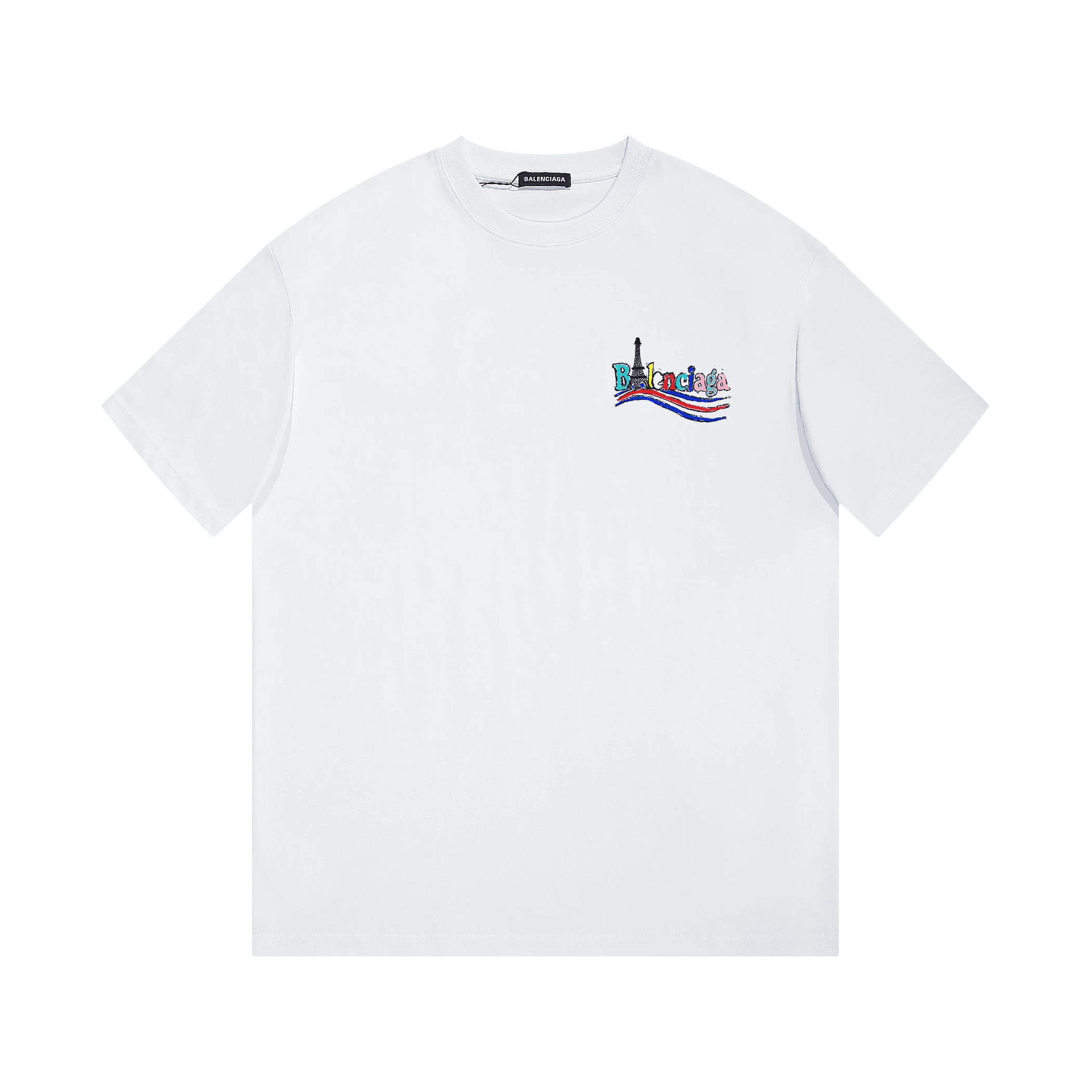 Balenciaga T-Shirt Eiffel Tower Logo