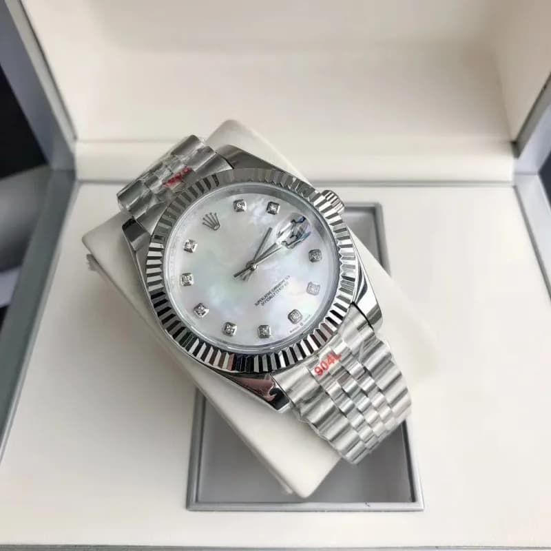 Rolex Datejust 41 Mother-of-Pearl Dial with Diamond Hour Markers