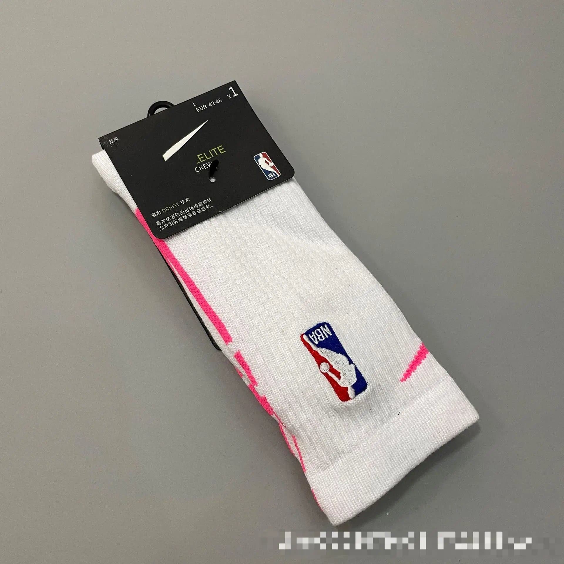 Nike Elite Crew Socks NBA Logo — S23