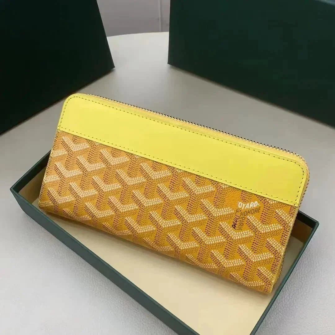 Goyard Saint Louis Wallet Chevron Pattern — DD050185032
