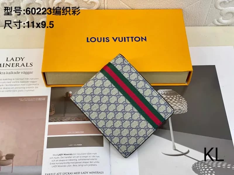 Gucci GG Marmont Wallet Web Stripe