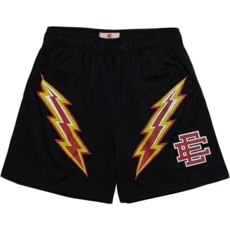 Fear of God Essentials Mesh Shorts Lightning Bolt