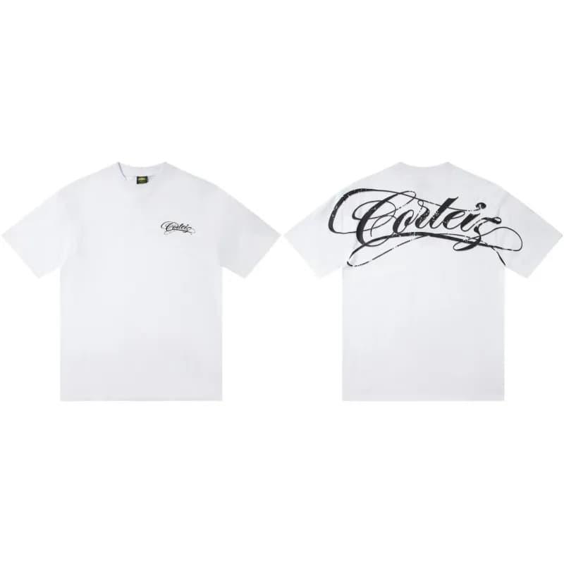 Graphic Tee Corteiz Logo — C220白色