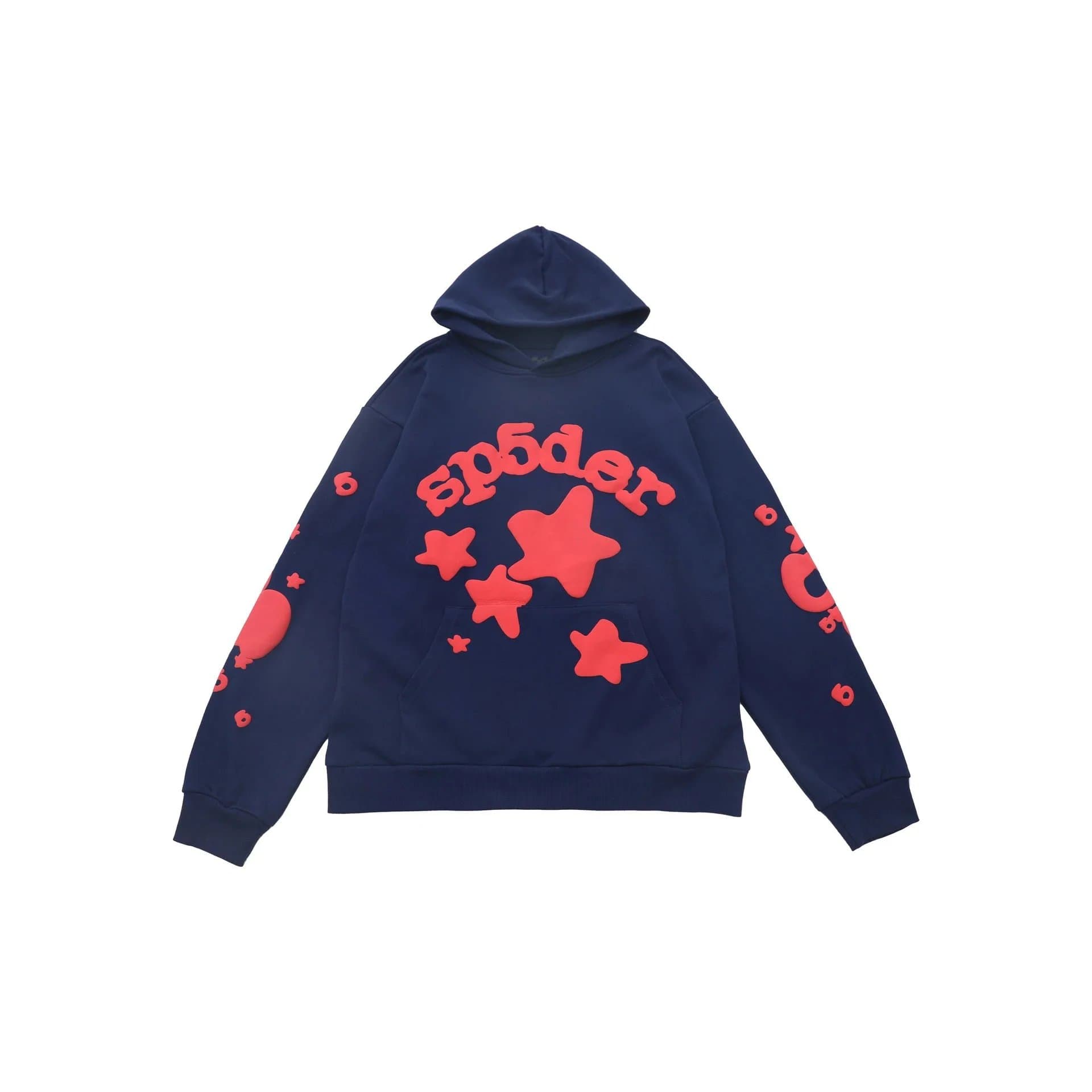 Sp5der Jogger Spider Logo — V08藏青色