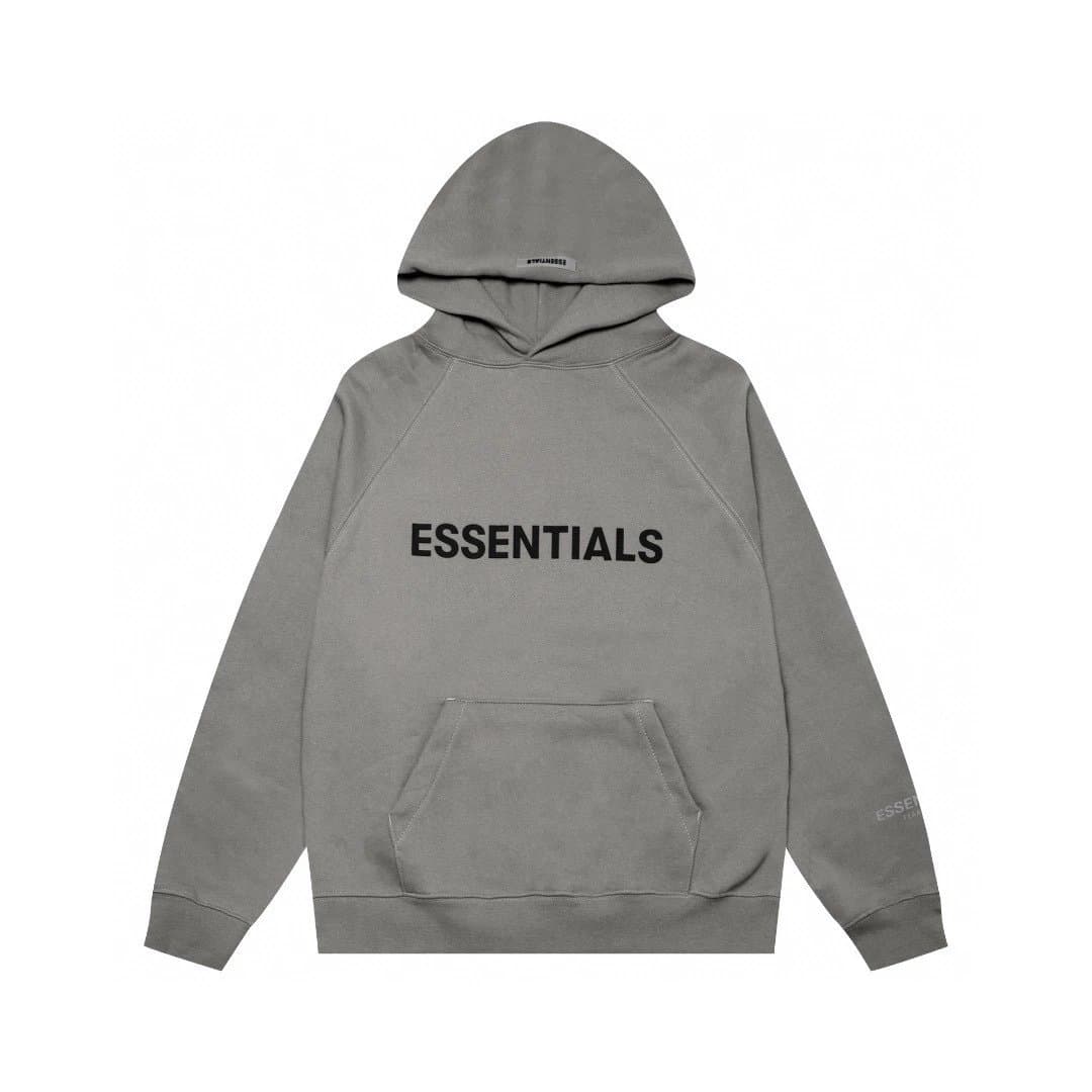 Fear of God Essentials Sweatpants Essentials Logo — 炭灰色