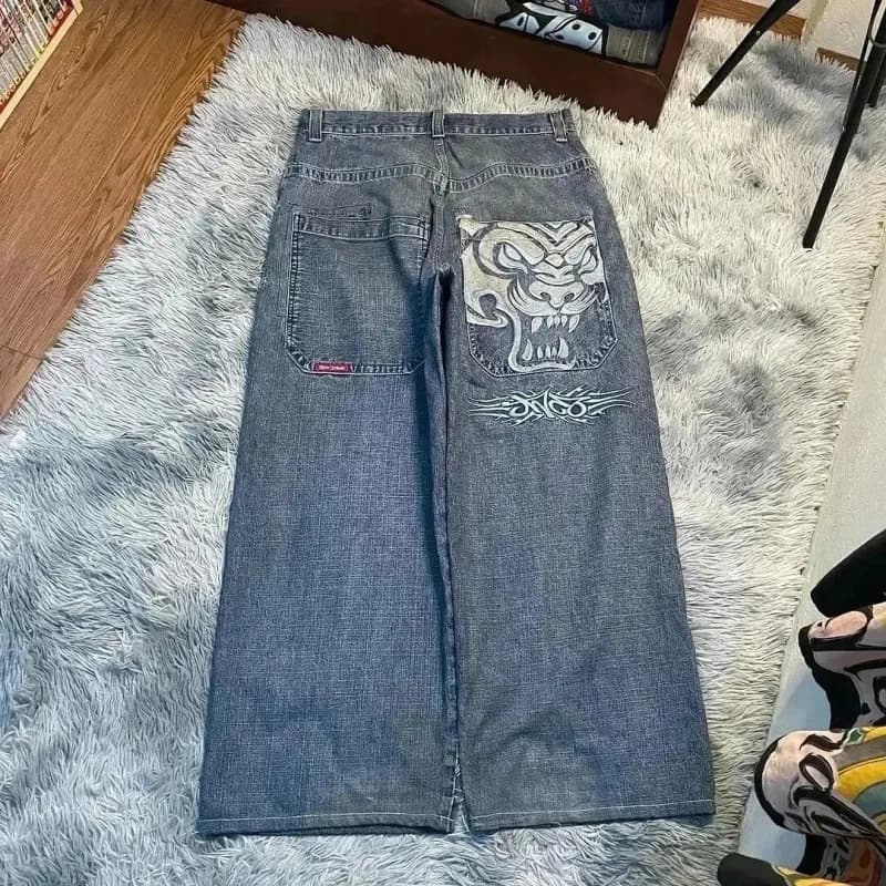 Supreme Tiger Print Jeans Rear Pocket Graphic