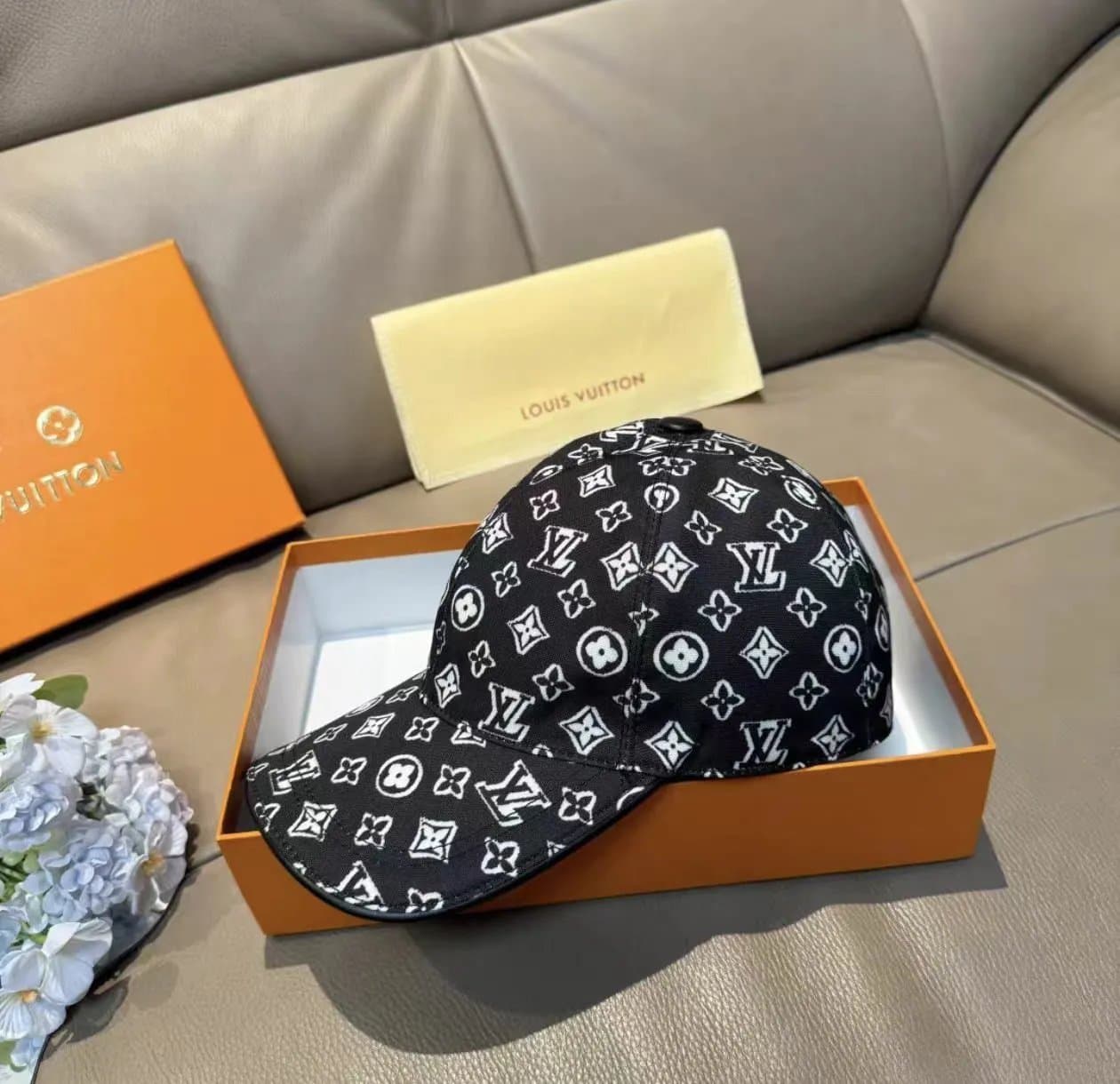 Louis Vuitton Baseball Cap Monogram Print