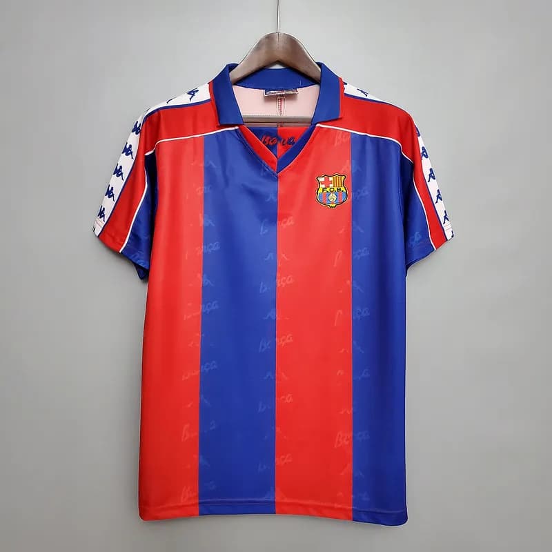 Football Jersey Barcelona 1990s Home