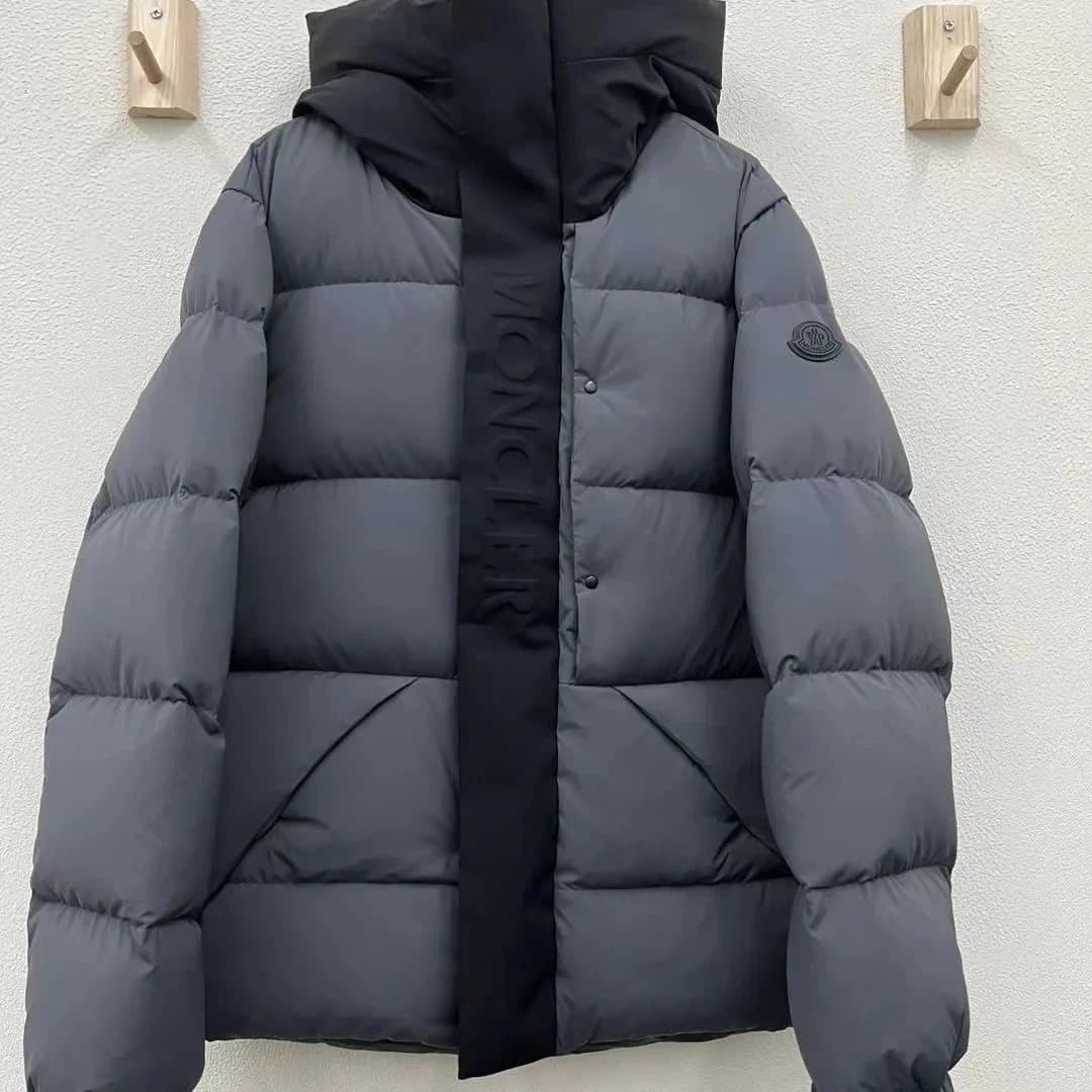Moncler Puffer Jacket Logo Tape