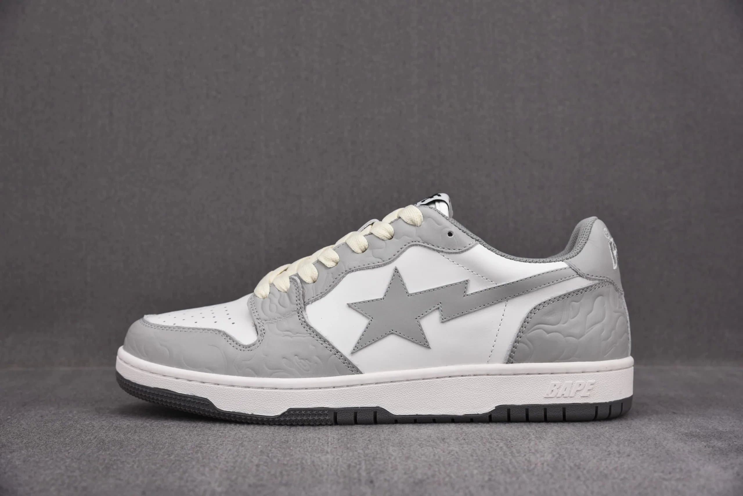 Bape Sta Multicolor — Bape Sk8 Sta 灰白