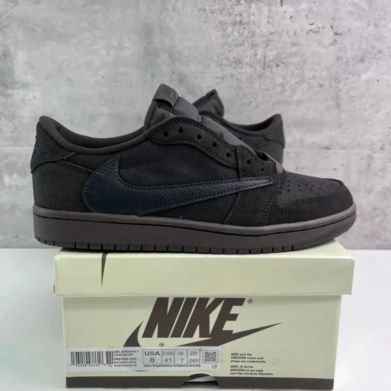 Travis Scott Air Jordan 1 Low OG SP Black/White