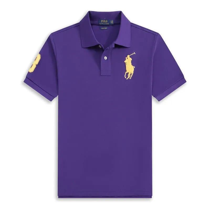 Polo Ralph Lauren Polo Shirt Big Pony — POLO紫色大金标