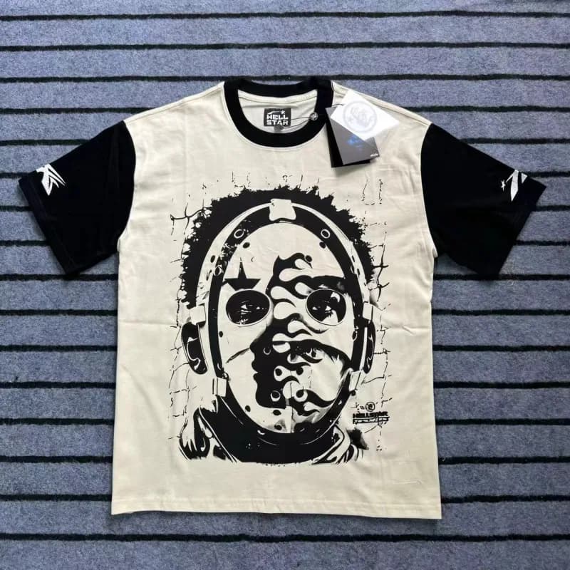 Hellstar Graphic Tee Acid Wash — 551