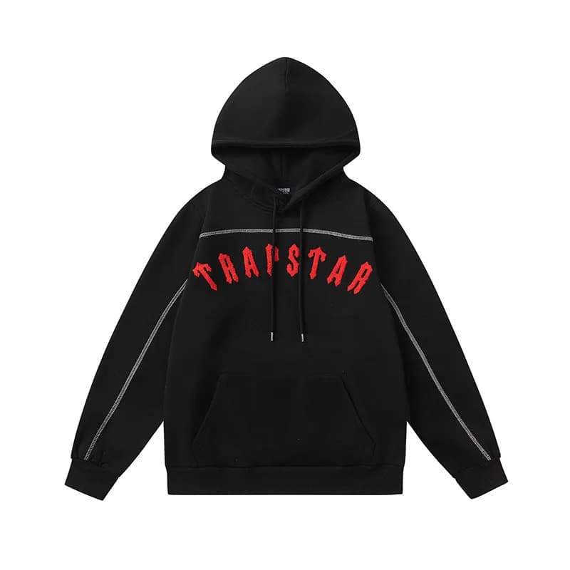 Trapstar Hoodie Red Logo