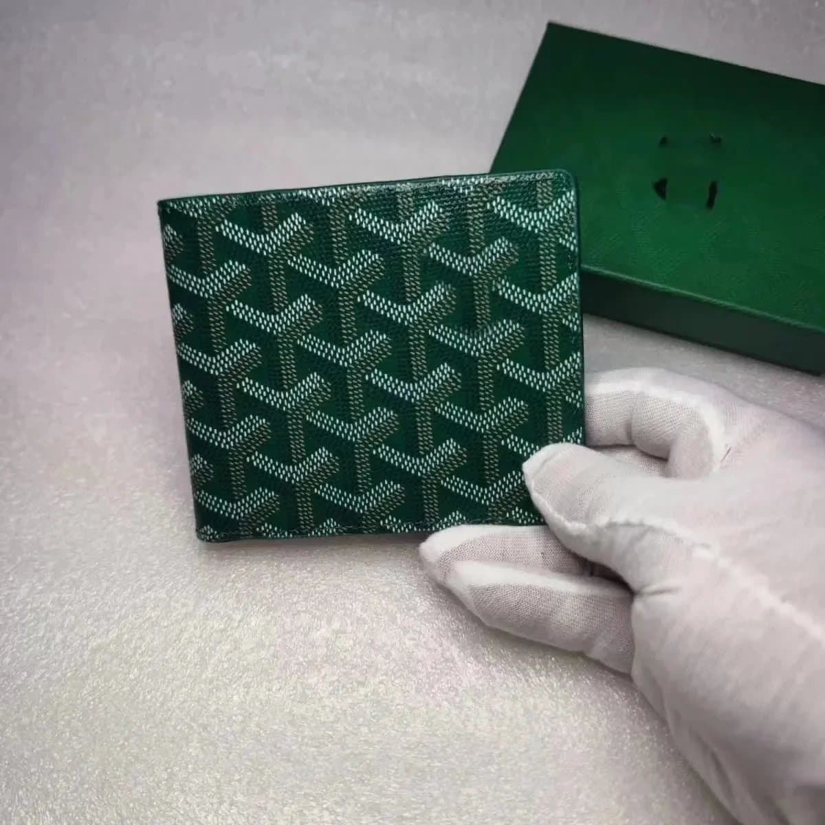 Goyard Card Holder Chevron Pattern — DD050185029