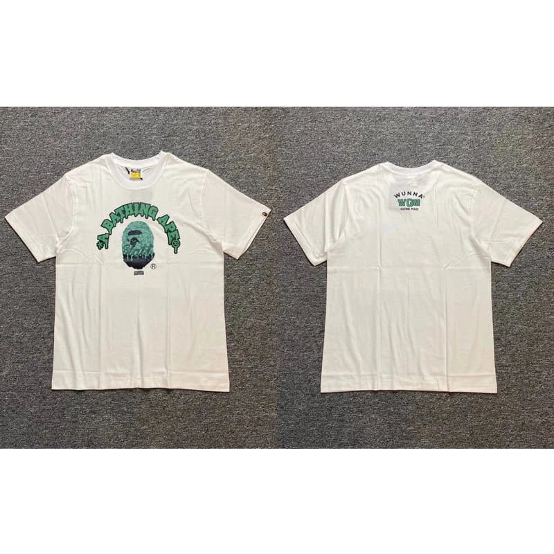 BAPE Short-Sleeve Tee A Bathing Ape x Wunna