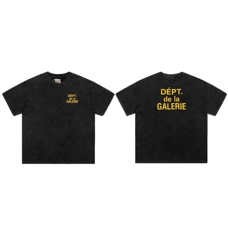 Gallery Dept. Screen Depot Tee Washed Black — D78洗水黑#基础款