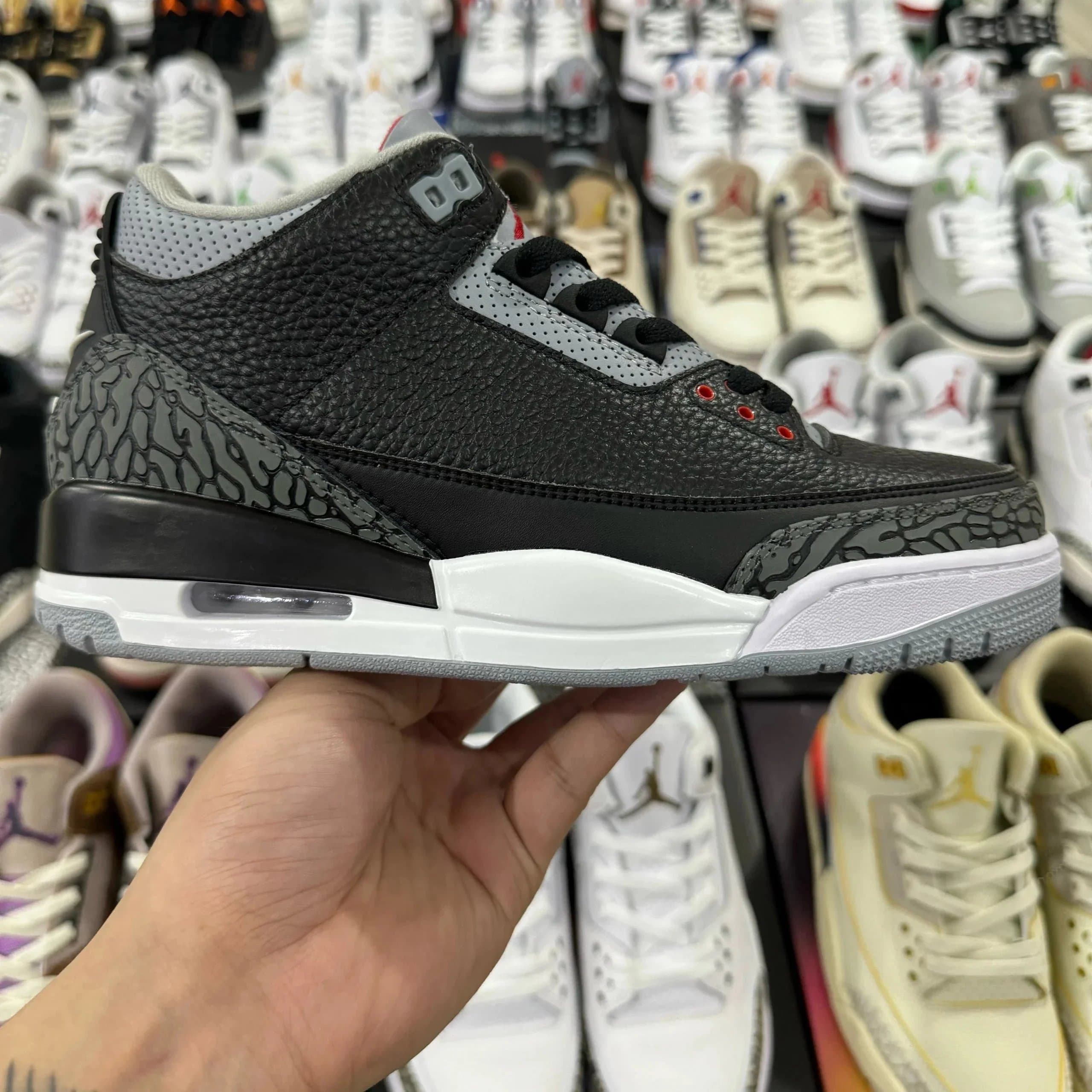 Air Jordan 3 Black Cement