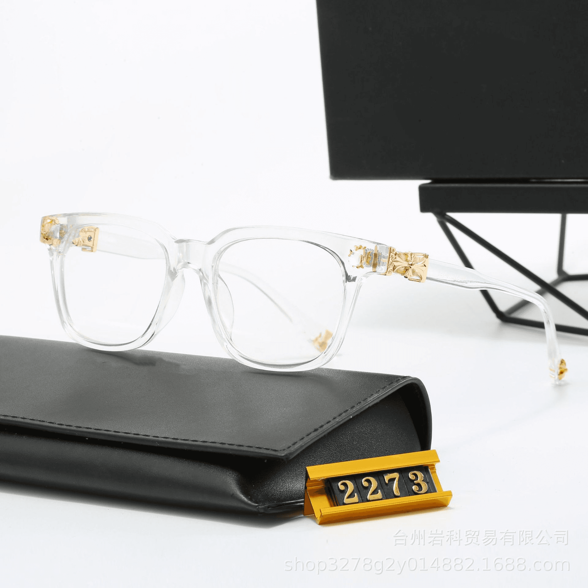 Chrome Hearts Optical Frame Gold Hardware — 12