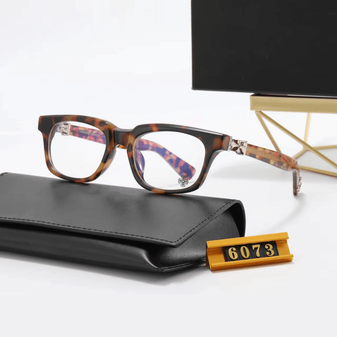 Chrome Hearts Rectangular Optical Frame Fleur-de-Lis Detail — 23